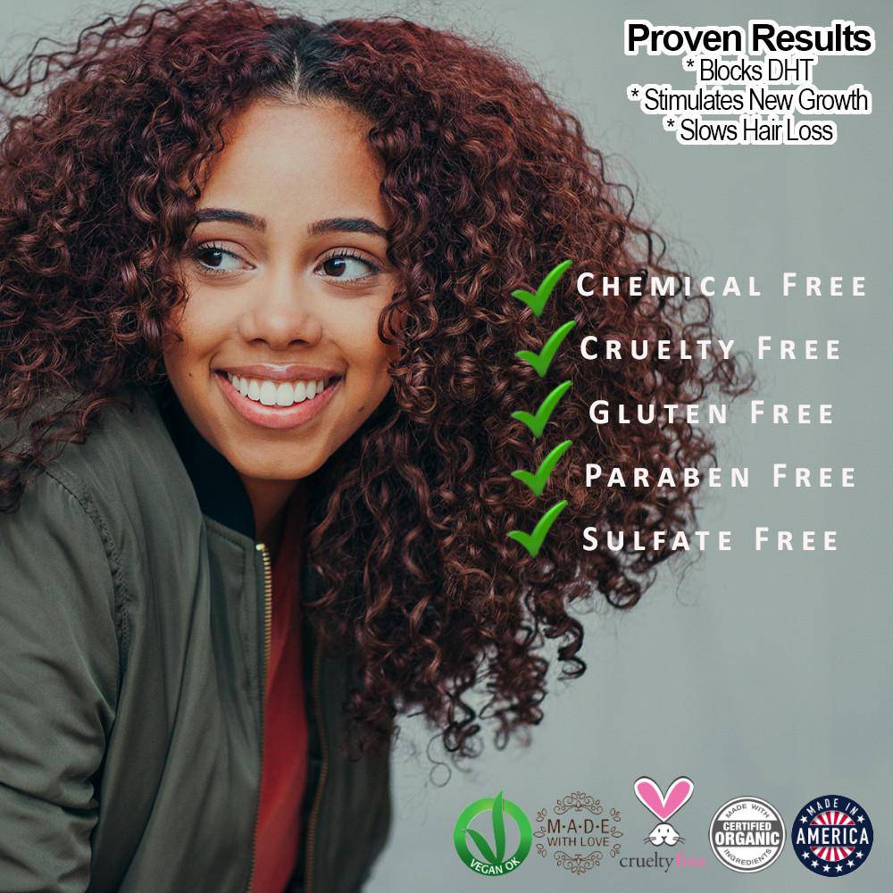 Organic Caffeine Hair Growth Serum – Scalp Treatment